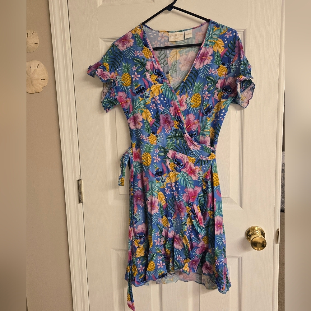 Loungefly Disney Stitch Wrap Dress